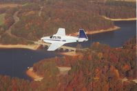 N5662Q - Over Lake Lanier - by V. Mokry