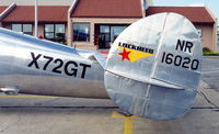 N72GT @ OAK - Linda Finch wanted to use Earhart's registration NR16020 but it was reserved so she had to use the registration NX72GT to meet US and INternational regulations. - by Bill Larkins