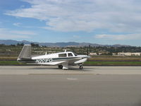 N201FQ @ CMA - 1977 Mooney M20J 201, Lycoming IO-360-A1B6D 200 Hp, taxi - by Doug Robertson
