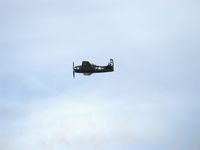 N7825C @ CMA - 1949 Grumman F8F-2 BEARCAT, P&W R-2800-34W Double Wasp 2,100 Hp, fast pass - by Doug Robertson