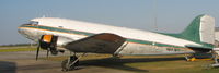 N64767 @ HUM - Airport Support, undergoing renovation (?) - by Jim Hogue