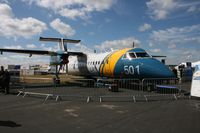SE-MAA @ EGLF - Taken at Farnborough Airshow on the Wednesday trade day, 16th July 2009 - by Steve Staunton