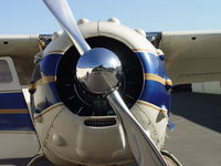 N195MD @ POC - Business end of aircraft - by Helicopterfriend