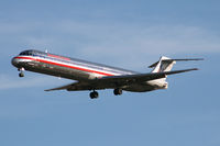 N456AA @ DFW - American Airlines MD-80 on approach to DFW