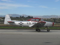 N91104 @ CMA - 1946 North American NAVION, Continental E-185, taxi - by Doug Robertson