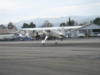 N273MD @ SZP - Dickenson Howard DGA-21 'Flying D', P&W R-1340-57 600 Hp, landing Rwy 22 - by Doug Robertson