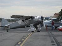 N273MD @ SZP - Dickenson Howard DGA-21 'Flying D', P&W R-1340-57 600 Hp, taxi turn to hangar - by Doug Robertson