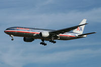 N791AN @ DFW - American Airlines 777 on approach to DFW