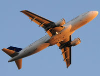 EI-DSJ @ LIRF - Taking off RWY 25 at dusk. - by Jorge Molina