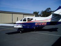 N112WN @ KSMX - 1974 Rockwell Commander 112 - AOPA's Sweepstake Plane for 2005 - by Bill Evans - Owner