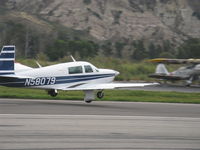 N58079 @ SZP - 1987 Mooney M20J 201LM, Lycoming IO-360 200 Hp, takeoff rwy 22 - by Doug Robertson