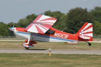N51CB @ FCM - Crosswind landing at Flying Cloud Airport in Eden Prairie, MN during the AirExpo 2008