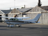 N3376E @ SZP - 1982 Cessna 182R SKYLANE, Continental O-470-U 230 Hp, refueling - by Doug Robertson