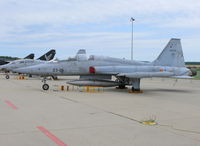 AE9-005 @ EBFS - Northrop SF-5BM Freedom Fighter AE.9-005/23-25 Spanish Air Force - by Alex Smit
