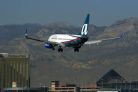 N296AT @ LAS - Going to Las Vegas - by Wolfgang Zilske