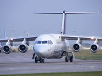 OO-DWD @ EGCC - Brussels Airlines - by chris hall