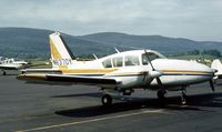 N6370Y @ ELM - This Aztec was at Chemung County Airport in the summer of 1976 - airport now known as Elmira Corning Regional Airport. - by Peter Nicholson