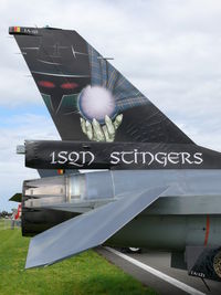 FA-121 @ EBFS - General Dynamics F-16AM FA-121 Belgian Air Component with a awesome paintjob on the tail
