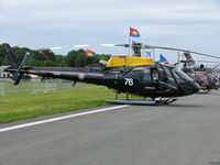 ZJ276 @ EBFS - Aerospatiale AS350BA Squirrel HT1 ZJ276/76 Royal Air Force - by Alex Smit