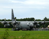 CH-07 @ EBFS - Lockheed C-130H Hercules CH-07 Belgian Air Component with a very nice Indian tail - by Alex Smit