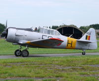OO-DAF @ EBFS - North American AT16 Harvard IIB OO-DAF as Belgian Air Force H-50