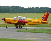 ST-23 @ EBFS - SIAI-Marchetti SF260M ST23 Belgian Air Component - by Alex Smit