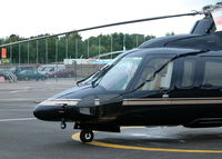 G-VONC @ EGLK - ONE OF FIVE S.76 IN THE PREMIAR COMPOUND OF THREE VARIANTS SEEN THIS DAY - by BIKE PILOT