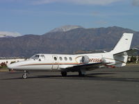 N713SA @ POC - Parked and covered at Brackett Transient Parking - by Helicopterfriend