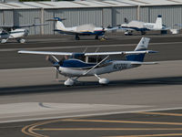 N2120U @ SMO - N2120U arriving on RWY 21 - by Torsten Hoff