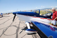 N700MJ @ KBJC - Parked on display at Open House.