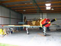G-IUII @ EGMJ - In the hangar - by Sue Jolly