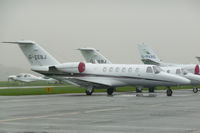 G-EEBJ @ EGNE - On a cold damp November day at Retford-Gamston UK - by Steve Hambleton