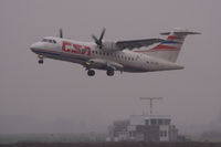 OK-VFI @ EDDH - On a cold November day at Hamburg - by Steve Hambleton