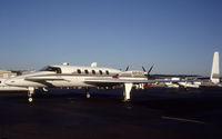 N8196Q @ KBFI - KBFI Starship C/N NC-48 N8196Q not as posted a C414 by the auto default
