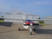 N1977Q @ KWDG - 1973 Cardinal in front of Aviation Wings, Enid, OK - by JP