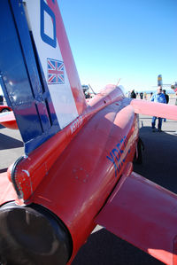 N572XR @ KBJC - Parked on display.