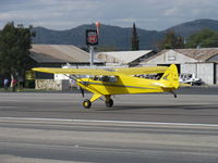 N118DG @ SZP - 2008 Ganzer XPA18, Continental O-200 100 Hp, landing Rwy 22 - by Doug Robertson