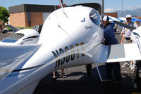 N368TS @ KBJC - Parked on display. - by Bluedharma
