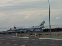 N482EV @ ONT - Taxiing to UPS lot at Ontario Airport - by Helicopterfriend