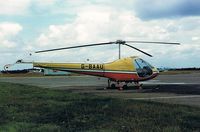 G-BAAU @ EGLK - ENSTROM F28A-UK at Blackbushe - by moxy