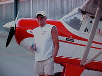 N2808P @ U42 - Dave in 2007 first flight after repairing plane all summer - by Dave Edgerly by Scott Walker