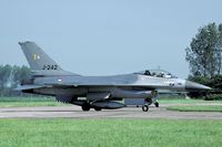 J-242 @ EHLW - Take off from the secundary runway at Leeuwarden. - by Joop de Groot
