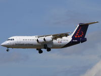 OO-DWC @ EBBR - British Aerospace Baer146-300/RJ100 OO-DWC Brussels Airlines - by Alex Smit