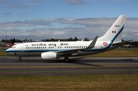 N370BJ @ KPAE - KPAE (Indian AF BBJ fantastic frames came to Goodrich at PAE for modification prior to going to Georgetown for fuel tank work) - by Nick Dean
