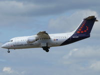 OO-DJO @ EBBR - British Aerospace BAe146-200/RJ85 OO-DJO Brussels Airlines - by Alex Smit