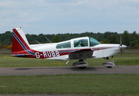 G-RUBB @ EGLK - COLORFULL RESIDENT AA-5 - by BIKE PILOT