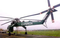 N6979R @ GKY - Evergreen heavy lift helicopter in town for placing HVAC units on the Arlington, TX General Motors plant - by Zane Adams