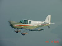 N6858D - taken aug 2002 pilot Dennis before I sold it. I building another Jodel - by Terry