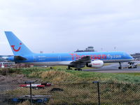 G-BYAX @ EGCC - Thomson - by chris hall