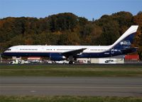 N1757 @ KBFI - KBFI (Seen here as N756AF this was Paul Allens Seahawks team ride and now registered N1757 as posted) - by Nick Dean